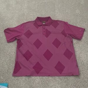 Men's Burgundy Polo Shirt